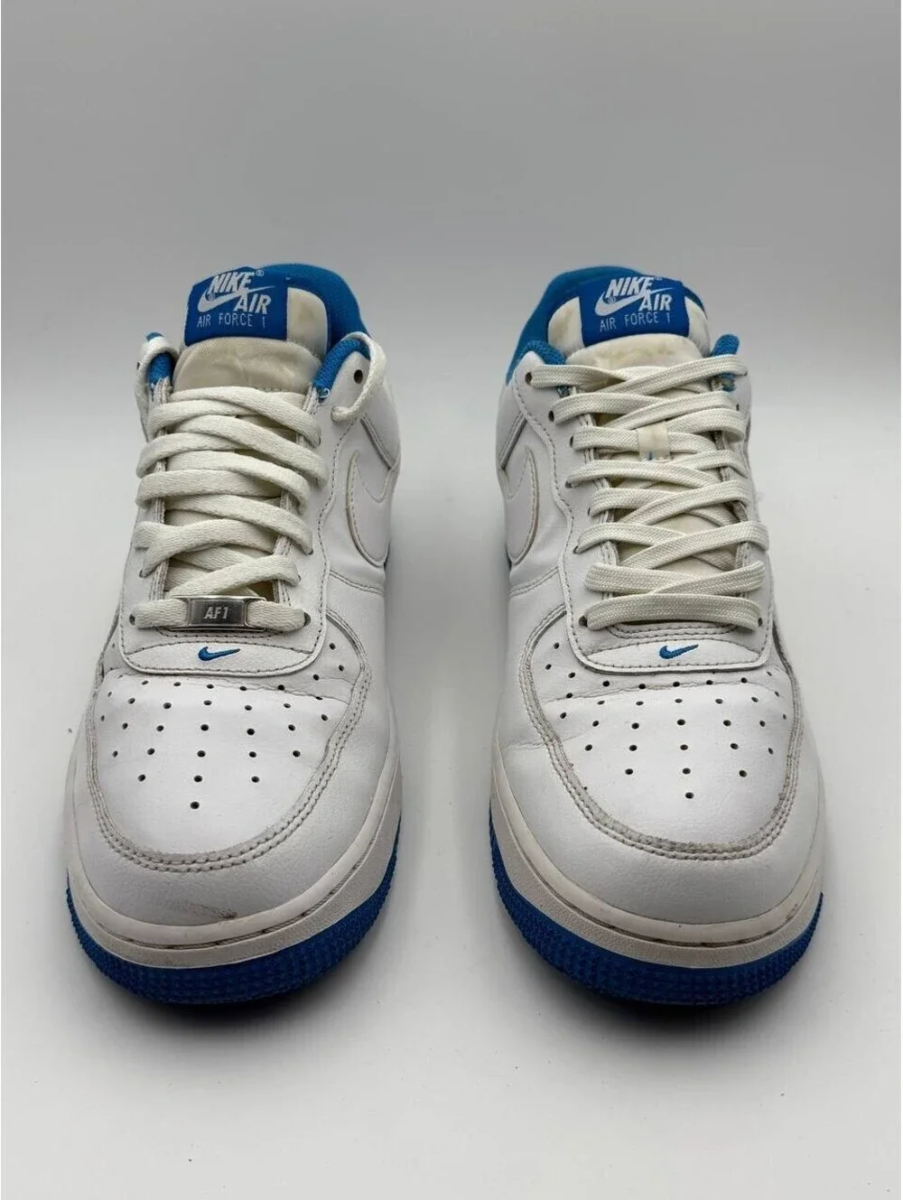 Nike Air Force 1 '07 Low White Blue DR9867-101 Mens 11 EU 45 Shoes